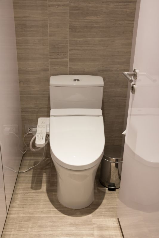 Smart Bathroom with Tech Features